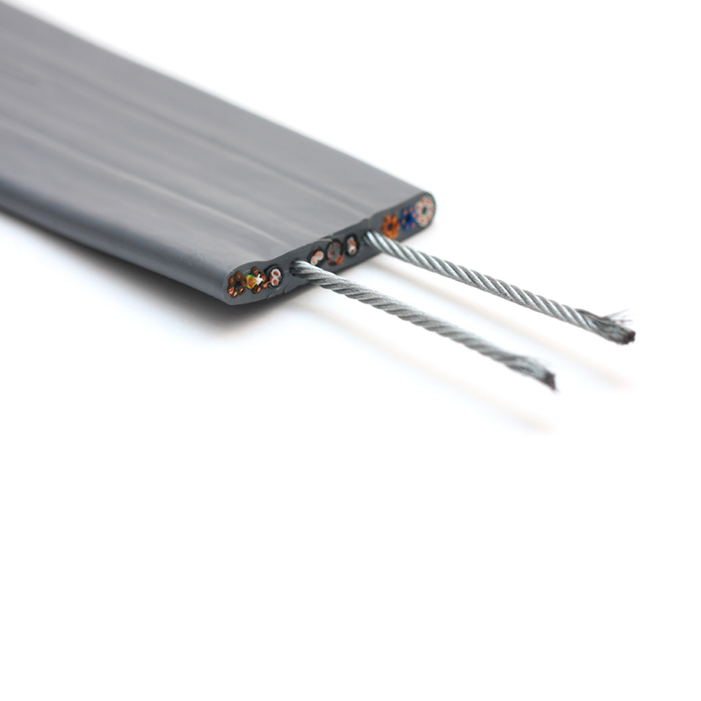 TVVBPG Prispôsobivosť širokého teplotného rozsahu Výťah Traveling Flat Cable