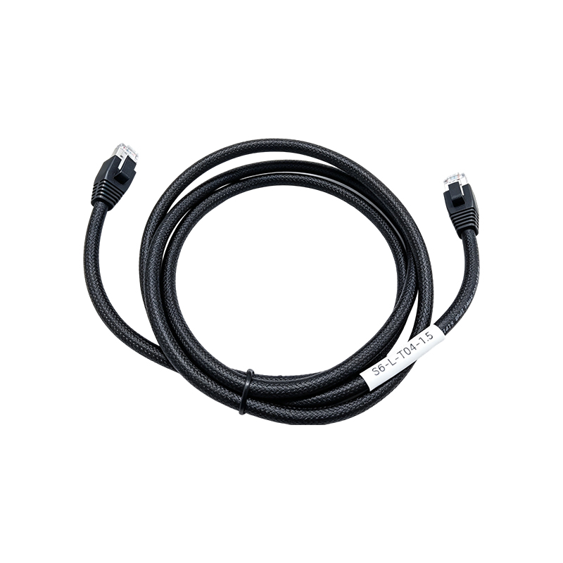 Pletený tienený priemyselný ethernetový kábel S6-L-T04-1.5