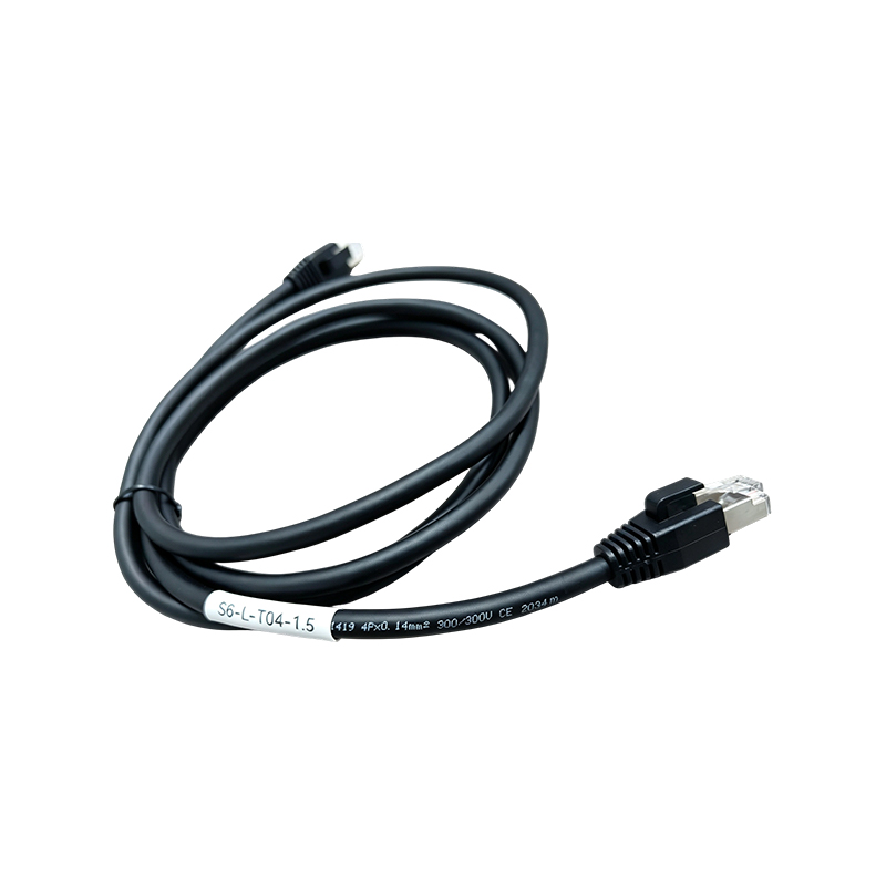 S6-L-T04-1.5 High-Flex priemyselný ethernetový kábel
